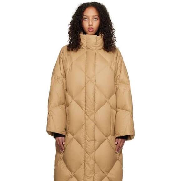 Stand Studio Anissa Coat Puffer Jacket Size 40 Large - Picture 5 of 10